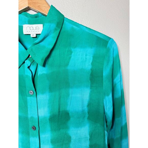 Nous Antwerp Checked Maxi Shirt Dress XS - Picture 6 of 12